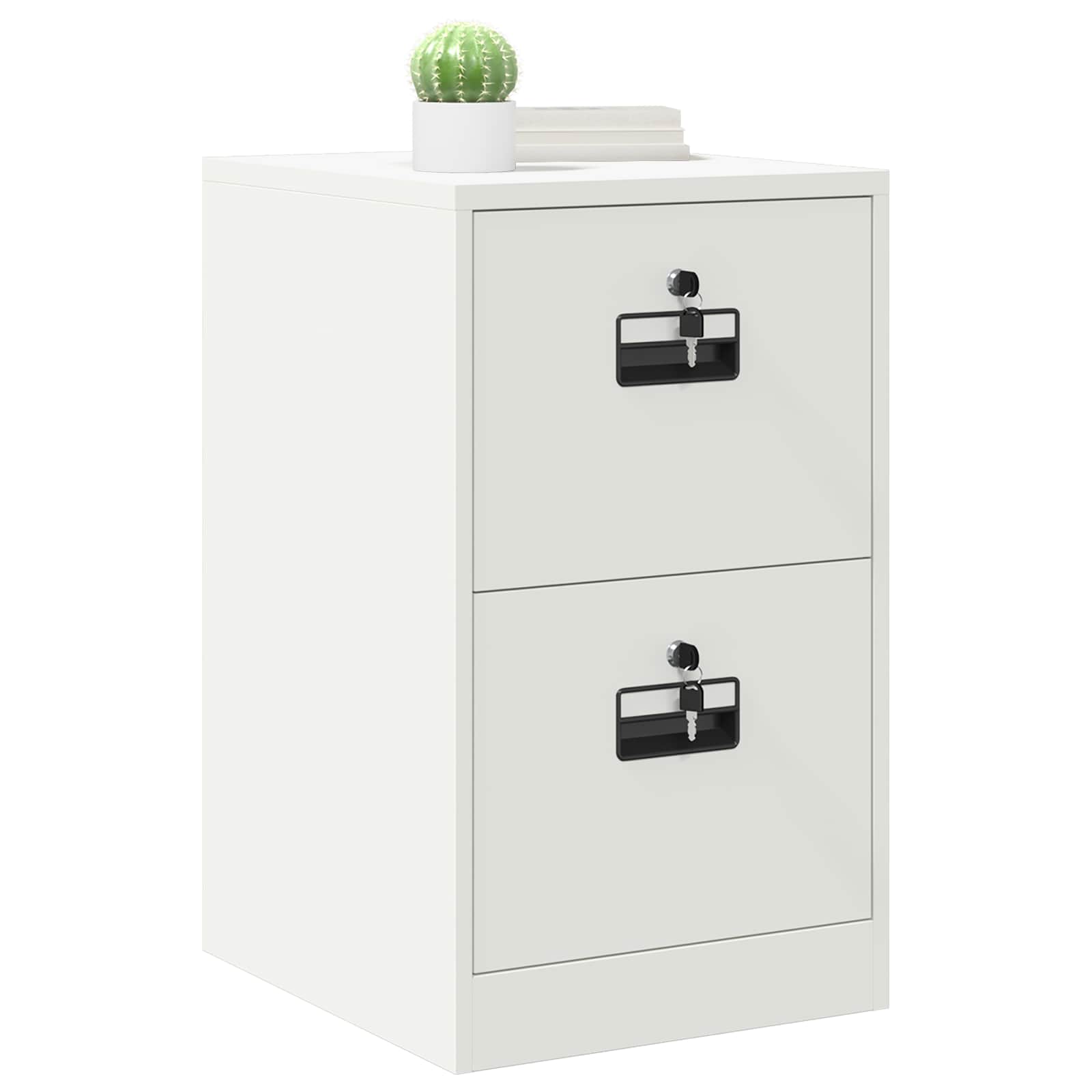 Armadio per File con cassetto Bianco 44 x 50 x 106.5 cm 891597