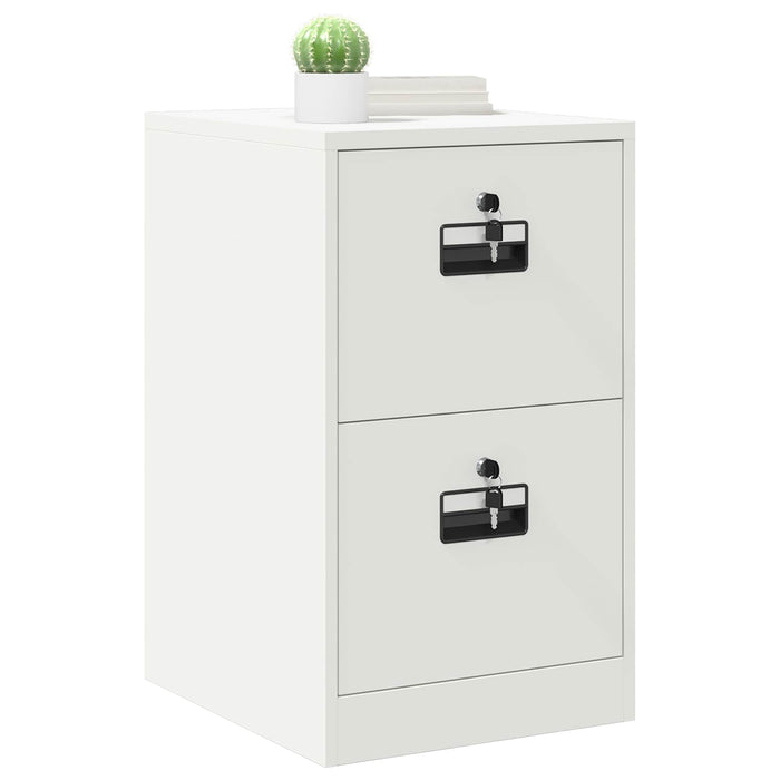 Armadio per File con cassetto Bianco 44 x 50 x 106.5 cm 891597
