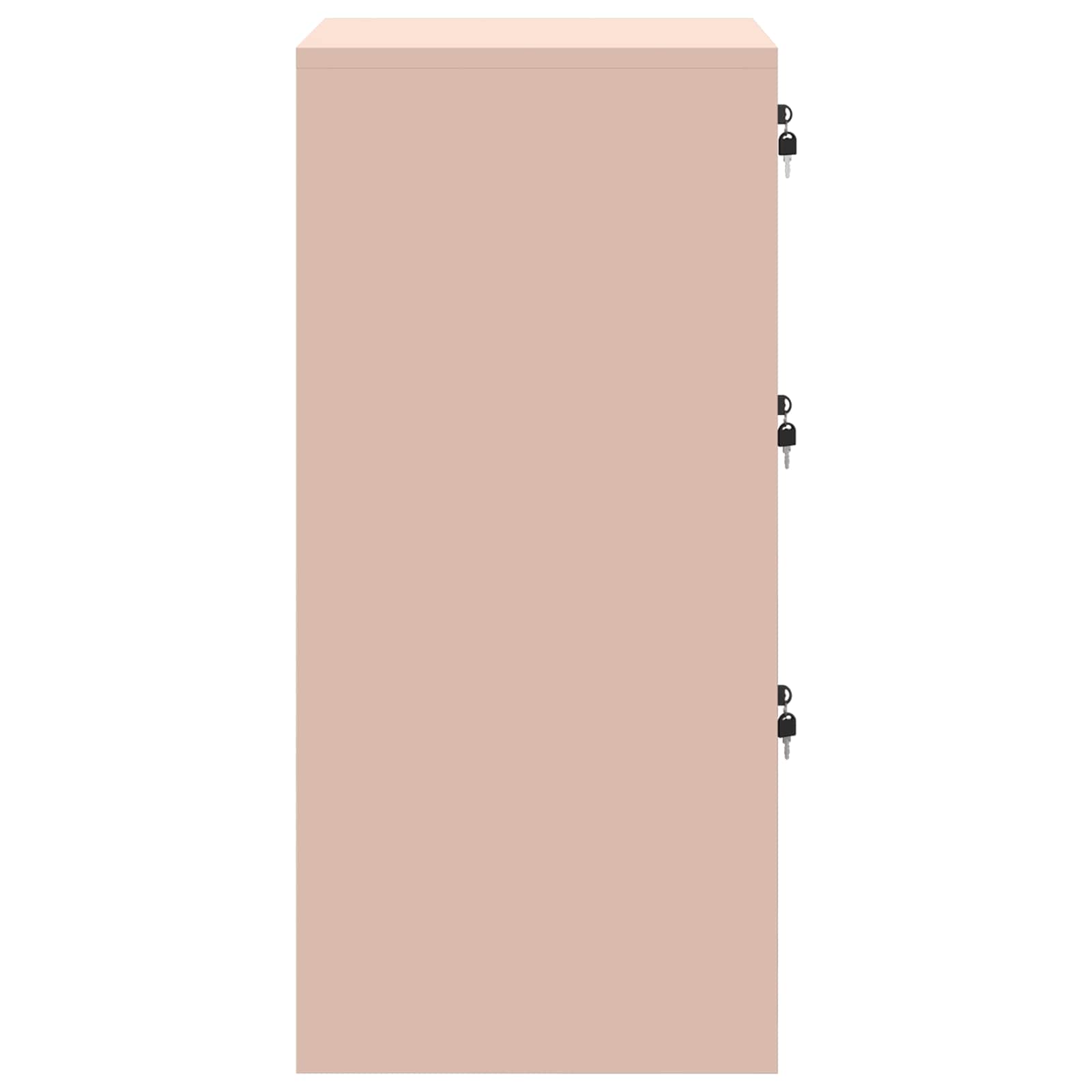 Armadio per File con cassetto Rosa 44 x 50 x 106.5 cm 891599