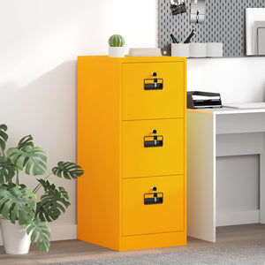 Armadio per File con cassetto Giallo senape 44 x 50 x 106.5 cm 891601
