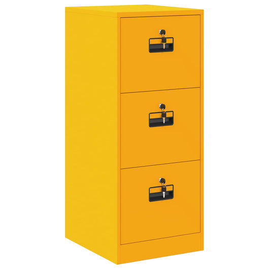 Armadio per File con cassetto Giallo senape 44 x 50 x 106.5 cm 891601