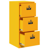 Armadio per File con cassetto Giallo senape 44 x 50 x 106.5 cm 891601