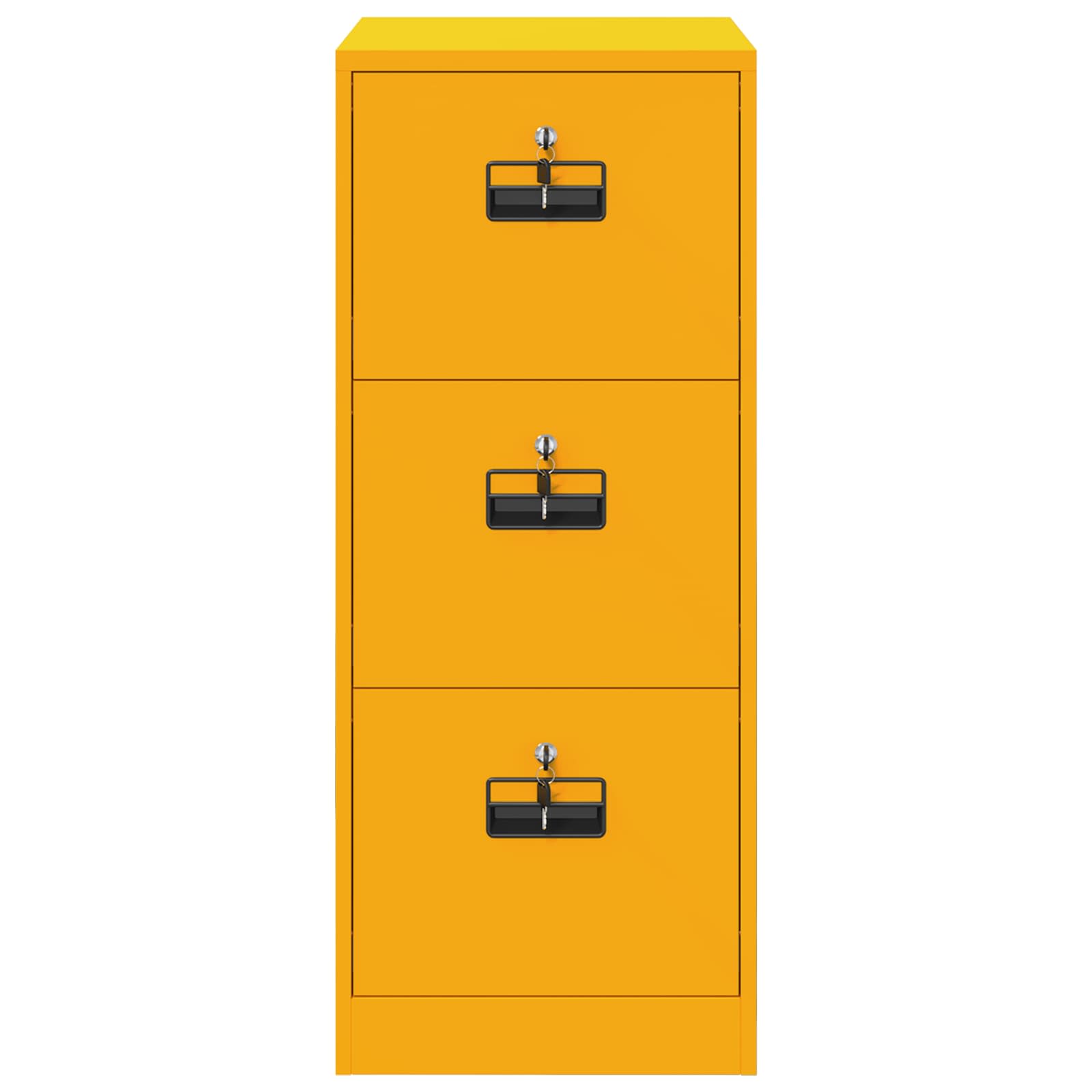 Armadio per File con cassetto Giallo senape 44 x 50 x 106.5 cm 891601