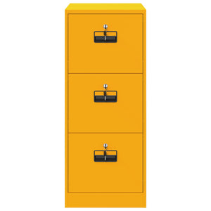 Armadio per File con cassetto Giallo senape 44 x 50 x 106.5 cm 891601