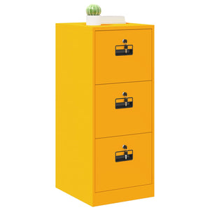 Armadio per File con cassetto Giallo senape 44 x 50 x 106.5 cm 891601