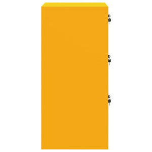 Armadio per File con cassetto Giallo senape 44 x 50 x 106.5 cm 891601