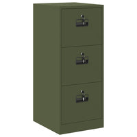 Armadio per File con cassetto Verde oliva 44 x 50 x 106.5 cm 891602
