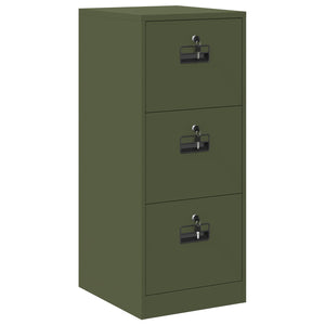 Armadio per File con cassetto Verde oliva 44 x 50 x 106.5 cm 891602