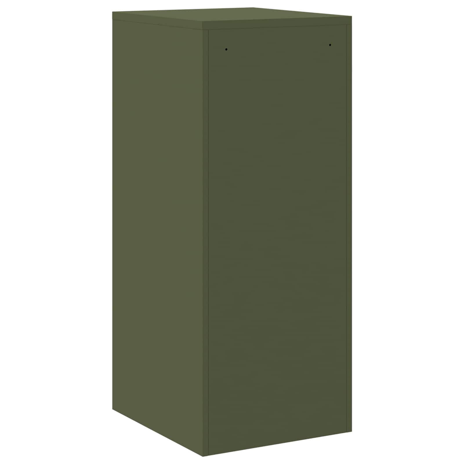 Armadio per File con cassetto Verde oliva 44 x 50 x 106.5 cm 891602
