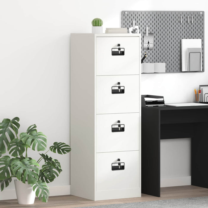 Armadio per File con cassetto Nero 44 x 50 x 106.5 cm 891616