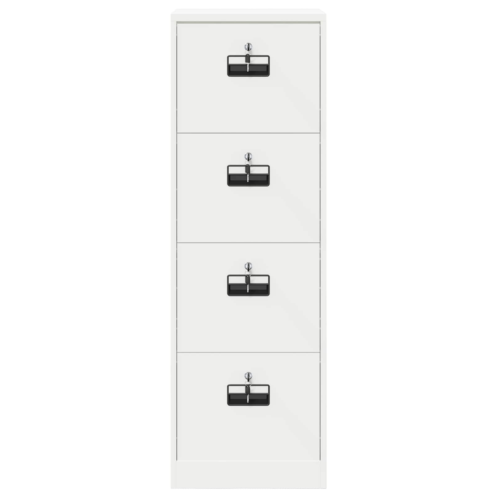 Armadio per File con cassetto Nero 44 x 50 x 106.5 cm 891616
