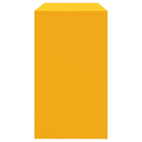 Armadio Giallo senape 90 x 40 x 70 cm Acciaio laminato a freddo 891637