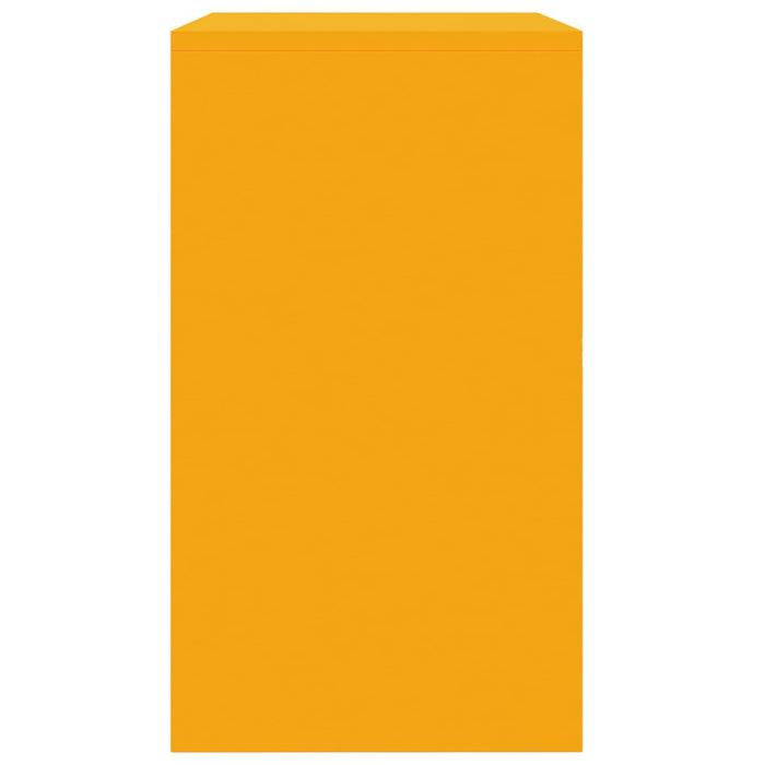 Armadio Giallo senape 80 x 40 x 70 cm Acciaio laminato a freddo 891679