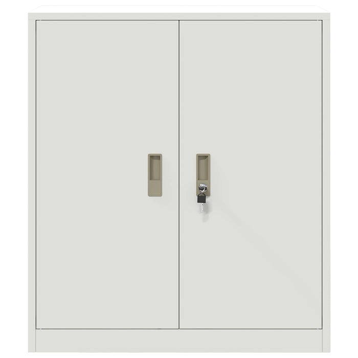 Armadio Bianco 80 x 40 x 90 cm Acciaio laminato a freddo 891687