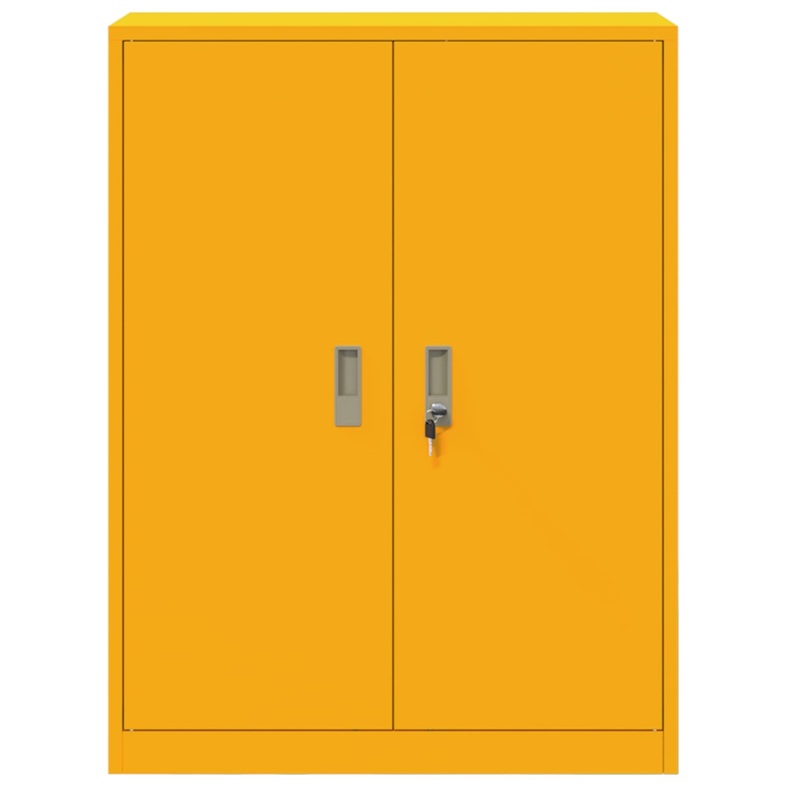 Armadio con archiviazione Giallo senape 80 x 40 x 105 cm 891691