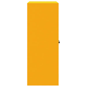 Armadio con archiviazione Giallo senape 80 x 40 x 105 cm 891691