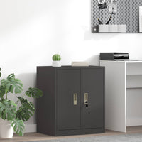 Armadio Nero 60 x 40 x 70 cm Acciaio laminato a freddo 891718