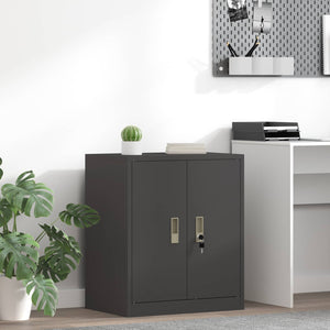 Armadio Nero 60 x 40 x 70 cm Acciaio laminato a freddo 891718