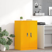 Armadio Giallo senape 60 x 40 x 90 cm Acciaio laminato a freddo 891727