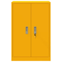 Armadio Giallo senape 60 x 40 x 90 cm Acciaio laminato a freddo 891727