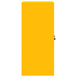 Armadio Giallo senape 60 x 40 x 90 cm Acciaio laminato a freddo 891727