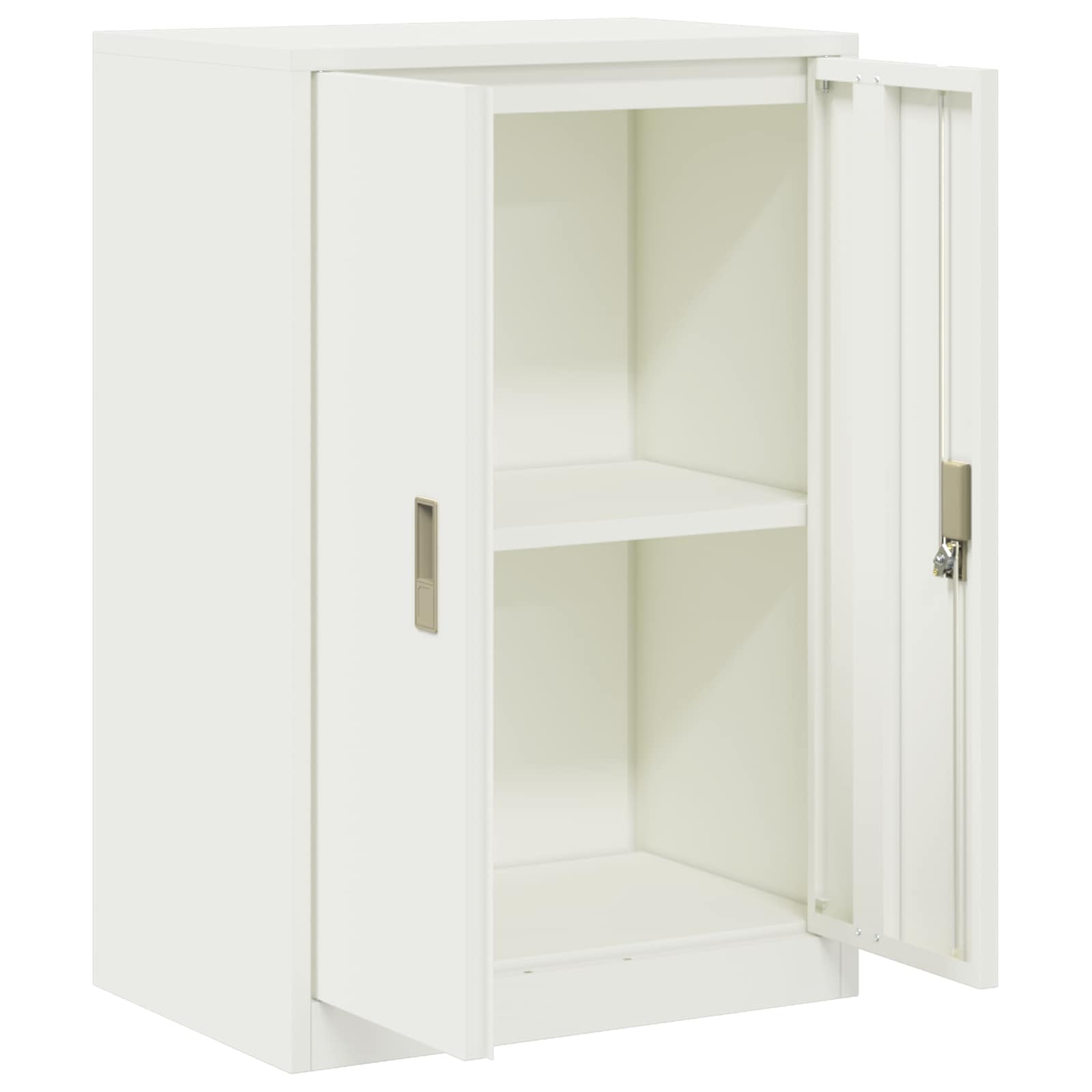 Armadio Bianco 60 x 40 x 90 cm Acciaio laminato a freddo 891729