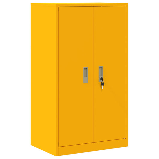 Armadio con archiviazione Giallo senape 60 x 40 x 105 cm 891733