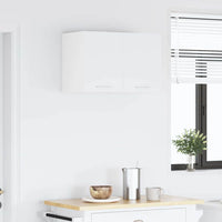 Armadio pensile con porta Riga 2 pcs Bianco 30 x 31 x 40 cm 884115