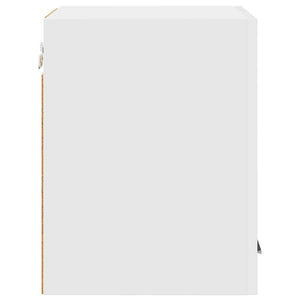 Armadio pensile con porta Riga 2 pcs Bianco 30 x 31 x 40 cm 884115