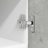 Armadio pensile Riga Grigio Cemento e Bianco 30 x 31 x 40 cm 884120