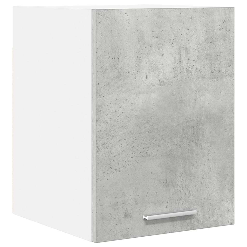 Armadio pensile Riga Grigio Cemento e Bianco 30 x 31 x 40 cm 884120