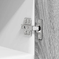 Armadio pensile Riga Grigio Sonoma e Bianco 30 x 31 x 40 cm 884124