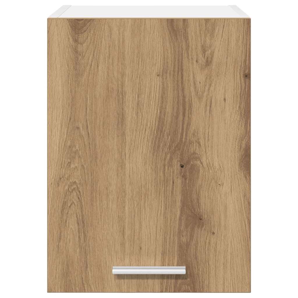 Armadio pensile Riga Rovere Artigiano e Bianco 30 x 31 x 40 cm 884128