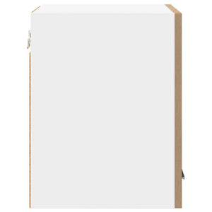 Armadio pensile Riga Rovere Artigiano e Bianco 30 x 31 x 40 cm 884128