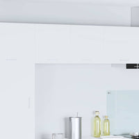 Armadio pensile con porta Riga 2 pcs Bianco 40 x 31 x 40 cm 884131