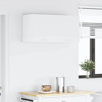 Armadio pensile con porta Riga 2 pcs Bianco 40 x 31 x 40 cm 884131