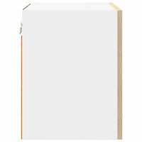 Armadio pensile Riga Quercia Sonoma e Bianca 40 x 31 x 40 cm 884134