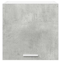 Armadio pensile Riga Grigio Cemento e Bianco 40 x 31 x 40 cm 884136