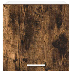 Armadio pensile Riga Rovere Affumicato e Bianco 40 x 31 x 40 cm 884138