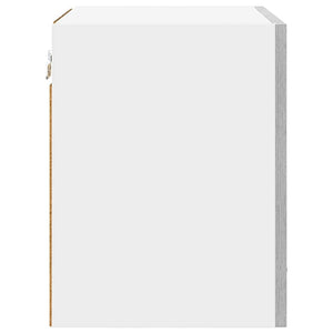 Armadio pensile con porta Riga 2 pcs Grigio Sonoma e Bianco 884141