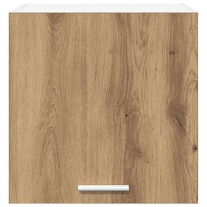 Armadio pensile Riga Rovere Artigiano e Bianco 40 x 31 x 40 cm 884144