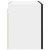 Armadio pensile Riga Rovere Affumicato e Bianco 50 x 31 x 40 cm 884148