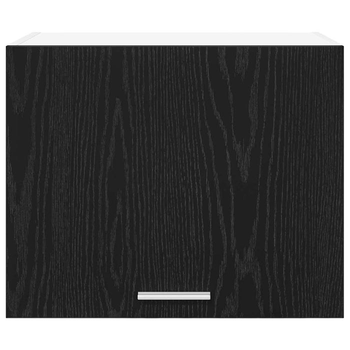 Armadio pensile con porta Riga 2 pcs Rovere Affumicato e Bianco 884149