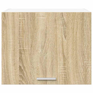 Armadio pensile con porta Riga 2 pcs Quercia Sonoma e Bianca 884151