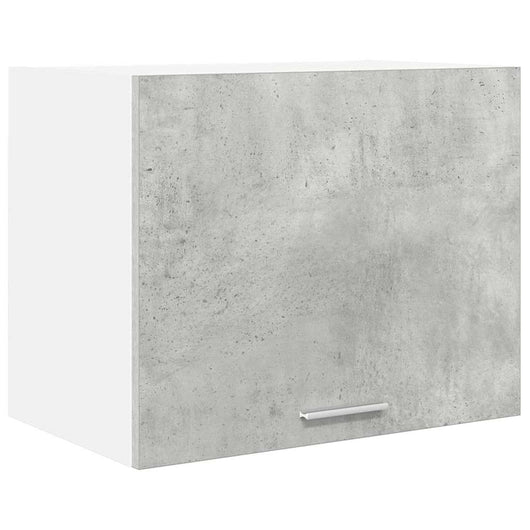 Armadio pensile Riga Grigio Cemento e Bianco 50 x 31 x 40 cm 884152