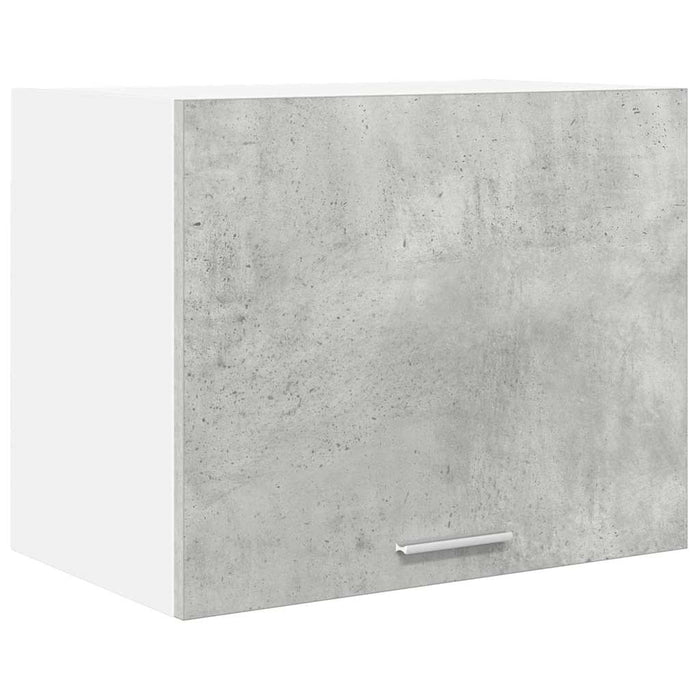 Armadio pensile Riga Grigio Cemento e Bianco 50 x 31 x 40 cm 884152