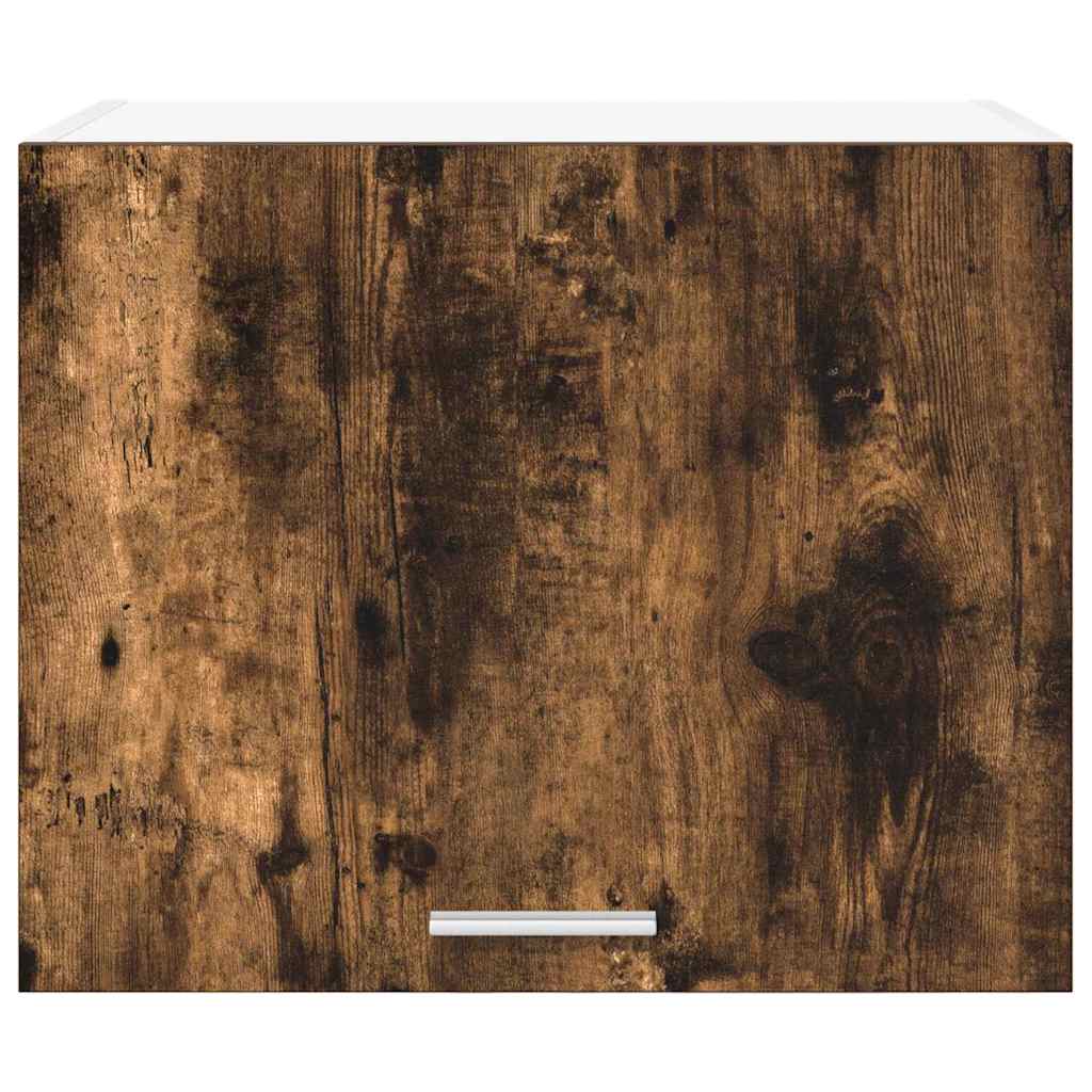 Armadio pensile Riga Rovere Affumicato e Bianco 50 x 31 x 40 cm 884154