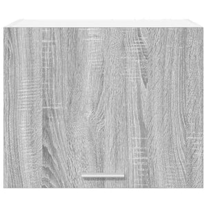 Armadio pensile Riga Grigio Sonoma e Bianco 50 x 31 x 40 cm 884156