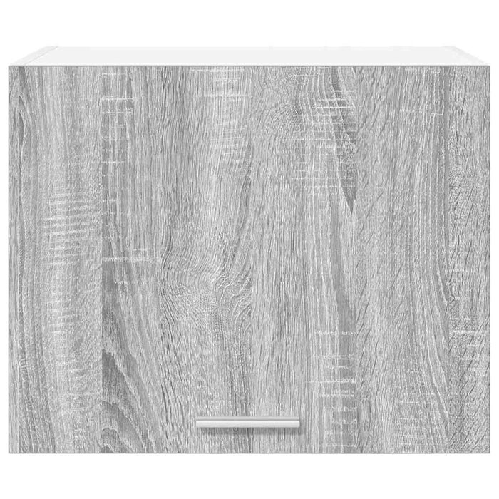 Armadio pensile Riga Grigio Sonoma e Bianco 50 x 31 x 40 cm 884156