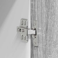 Armadio pensile con porta Riga 2 pcs Grigio Sonoma e Bianco 884157